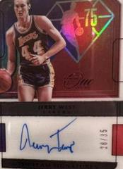 Jerry West Basketball Cards 2021 Panini One and One 75th Team Signatures Prices
