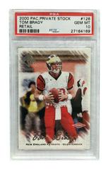 Tom Brady [Retail] #128 Football Cards 2000 Pacific Private Stock Prices