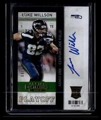 Luke Willson [White Jersey Autograph Playoff Ticket] #162 Football Cards 2013 Panini Contenders Prices