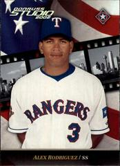 Alex Rodriguez #167 Baseball Cards 2002 Studio Prices