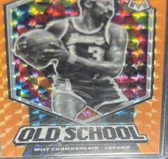 Wilt Chamberlain [Orange Fluorescent] Basketball Cards 2019 Panini Mosaic Old School Prices