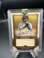 Austin Meadows [Gold] #ASJR-AM Baseball Cards 2022 Topps Triple Threads Single Jumbo Relics Autographs Prices