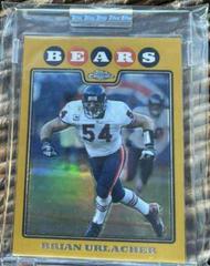 Brian Urlacher [Gold Refractor] #TC115 Football Cards 2008 Topps Chrome Prices