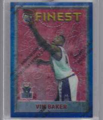 Vin Baker Refractor w Coating Basketball Cards 1995 Finest Prices