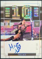 The Miz #IW-TMZ Wrestling Cards 2022 Panini Impeccable WWE WrestleMania Signatures Prices