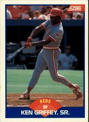 Ken Griffey #609 Baseball Cards 1989 Score Prices