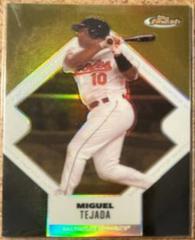 Miguel Tejada [Gold Xfractor] #4 Baseball Cards 2006 Finest Prices
