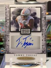 Tommy Togiai [Black] #A113 Football Cards 2021 Sage Premier Draft Autographs Prices