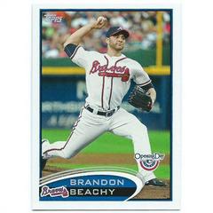 Brandon Beachy #81 Baseball Cards 2012 Topps Opening Day Prices