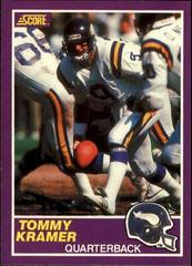 Tommy Kramer Football Cards 1989 Panini Score Supplemental Prices