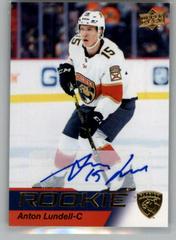 Anton Lundell [Autograph] #22 Hockey Cards 2021 Upper Deck NHL Star Rookies Box Set Prices