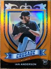 Ian Anderson [Neon Orange] #22 Baseball Cards 2021 Panini Chronicles Crusade Prices