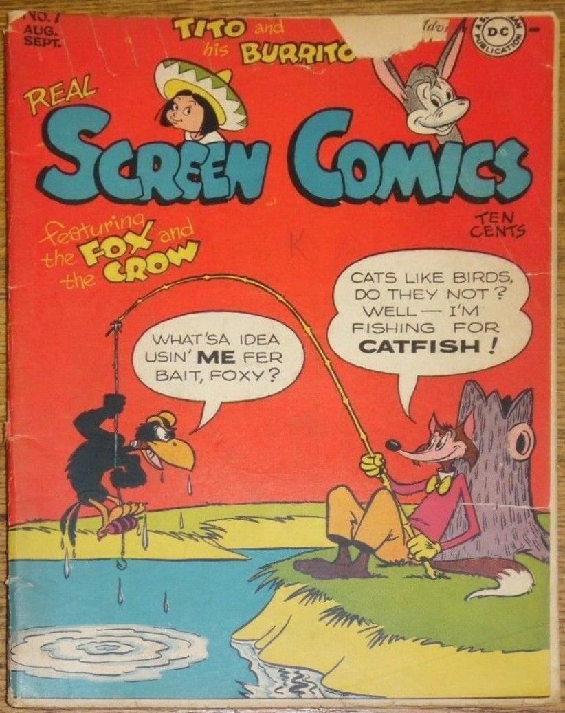 Real Screen Comics #7 (1946) Comic Books Real Screen Comics