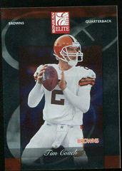 Tim Couch #8 Football Cards 2002 Panini Donruss Elite Prices