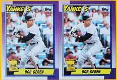 Bob Geren #536 Baseball Cards 1990 Topps Tiffany Prices