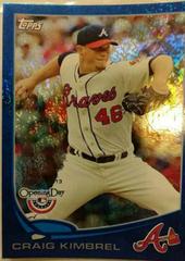 Craig Kimbrel [Blue] #199 Baseball Cards 2013 Topps Opening Day Prices