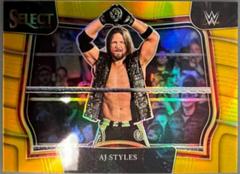 AJ Styles [Gold] #248 Wrestling Cards 2023 Panini Select WWE Prices
