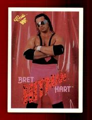 Bret 'Hitman' Hart #95 Wrestling Cards 1989 Classic WWF Prices