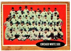 White Sox Team [Green Tint] #113 Baseball Cards 1962 Topps Prices