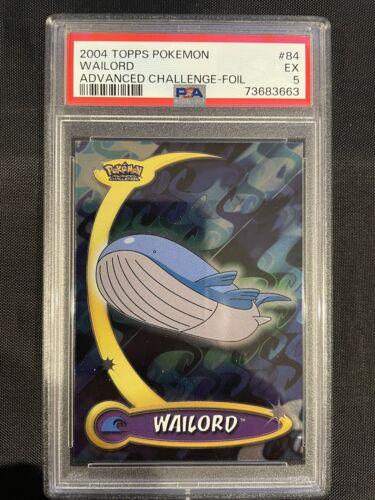 Wailord [Foil] #84 Pokemon 2004 Topps Advanced Challenge