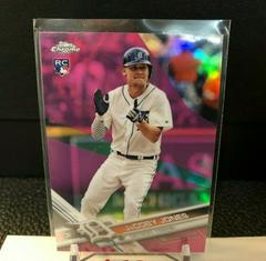 JaCoby Jones [Pink] #2 Baseball Cards 2017 Topps Chrome Prices