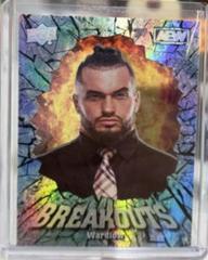 Wardlow #BO-23 Wrestling Cards 2022 Upper Deck AEW Breakouts Prices