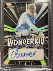 Cole Palmer [Prismatic Black] Soccer Cards 2022 Leaf Metal Wonderkid Autographs Prices