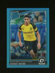 Achraf Hakimi [Optic Aqua] #181 Soccer Cards 2018 Panini Donruss Prices