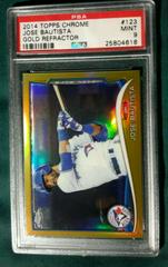 Jose Bautista [Gold Refractor] Baseball Cards 2014 Topps Chrome Prices