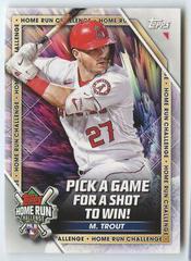Mike Trout #HRC-23 Baseball Cards 2023 Topps Home Run Challenge Prices