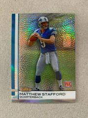 Matthew Stafford [Pigskin Refractor] #100 Football Cards 2009 Topps Finest Prices