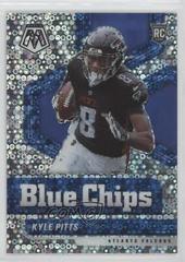 Kyle Pitts [No Huddle Silver] Football Cards 2021 Panini Mosaic Blue Chips Prices