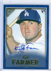 Kyle Farmer [Autograph Blue] Baseball Cards 2018 Topps Gallery Prices