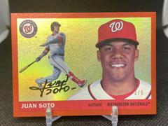 Juan Soto [Red Foil] #87 Baseball Cards 2020 Topps Archives Prices