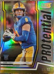 Kenny Pickett [Gold Zone] #P-KP Football Cards 2022 Panini Score Protential Prices