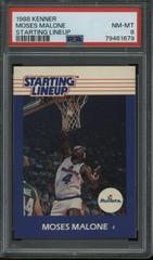 Moses Malone Basketball Cards 1988 Kenner Starting LineUp Prices