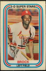 Lou Brock #40 Baseball Cards 1976 Kellogg's Prices