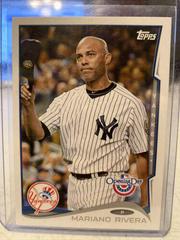 Mariano Rivera [Tipping Cap] Baseball Cards 2014 Topps Opening Day Prices