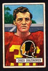 Chuck Drazenovich #35 Football Cards 1951 Bowman Prices