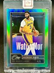 Anthony Davis [Green] #76 Basketball Cards 2020 Panini One and One Prices