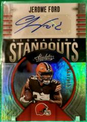 Jerome Ford #SS-15 Football Cards 2023 Panini Absolute Signature Standouts Prices