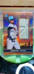 Ezequiel Tovar Baseball Cards 2022 Bowman Chrome AFL Relics Prices