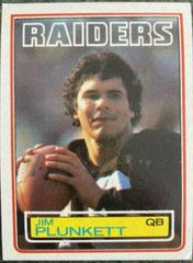 Jim Plunkett #307 Football Cards 1983 Topps Prices