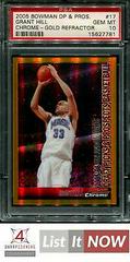 Grant Hill [Chrome Gold Refractor] #17 Basketball Cards 2005 Bowman Prices