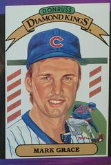 Mark Grace [Diamond Kings] #17 Baseball Cards 1989 Donruss Prices