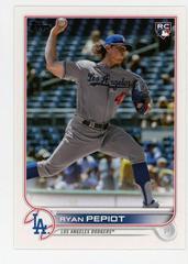 Ryan Pepiot #US109 Baseball Cards 2022 Topps Update Prices