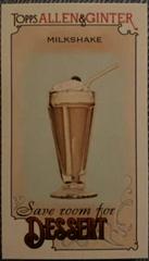 Milkshake Baseball Cards 2023 Topps Allen & Ginter Save Room for Dessert Mini Prices
