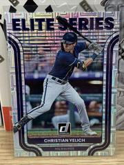 Christian Yelich [Vector] #ES-2 Baseball Cards 2022 Panini Donruss Elite Series Prices