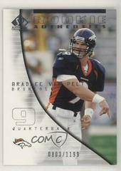 Bradlee Van Pelt #126 Football Cards 2004 SP Authentic Prices
