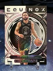 Stephen Curry [Red] #1 Basketball Cards 2022 Panini Obsidian Equinox Prices